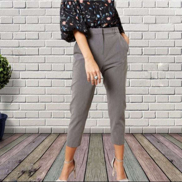 TOP SHOP Cigarette Trouser Dressy Pants - Light Academia - Picture 8 of 12